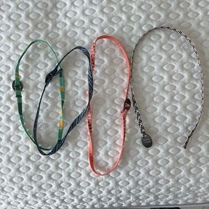 Chacos bracelets all 4